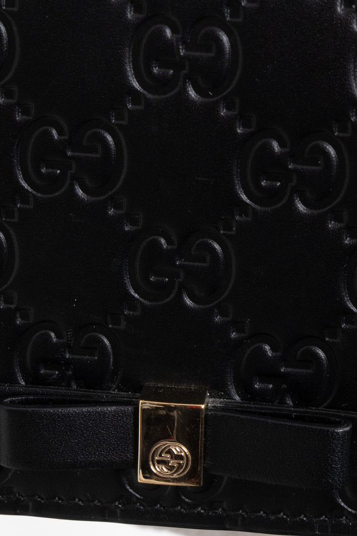 GUCCI Guccissima WOC Noir