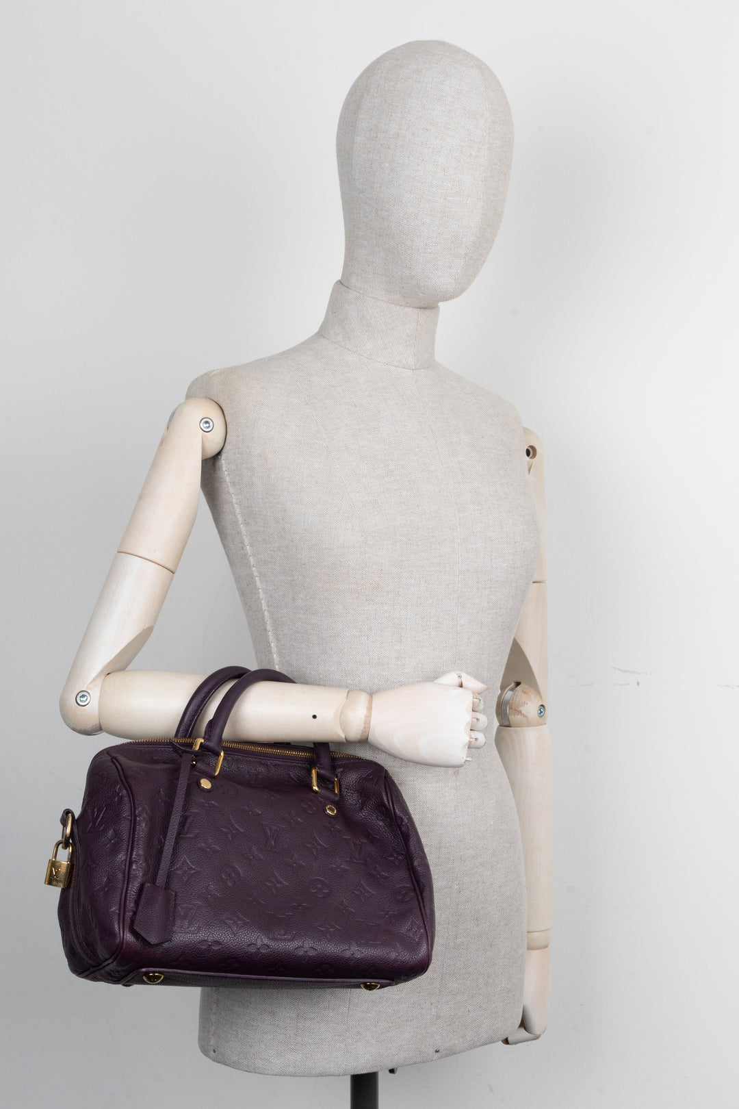 LOUIS VUITTON Speedy 25 Empreinte Purple