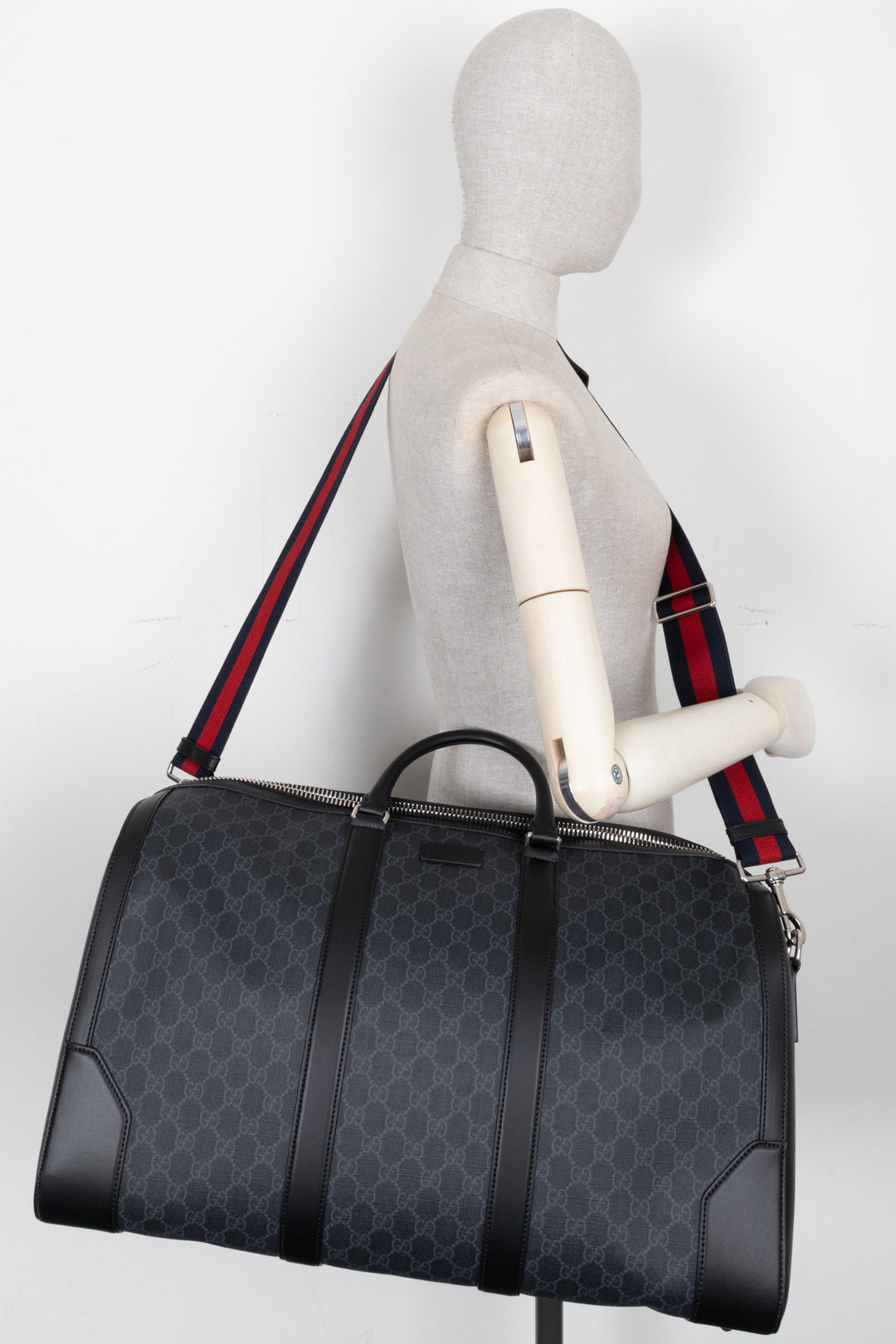 GUCCI Grand Sac de Voyage GG Noir