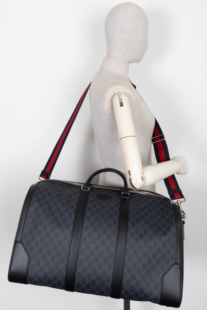 GUCCI Grand Sac de Voyage GG Noir