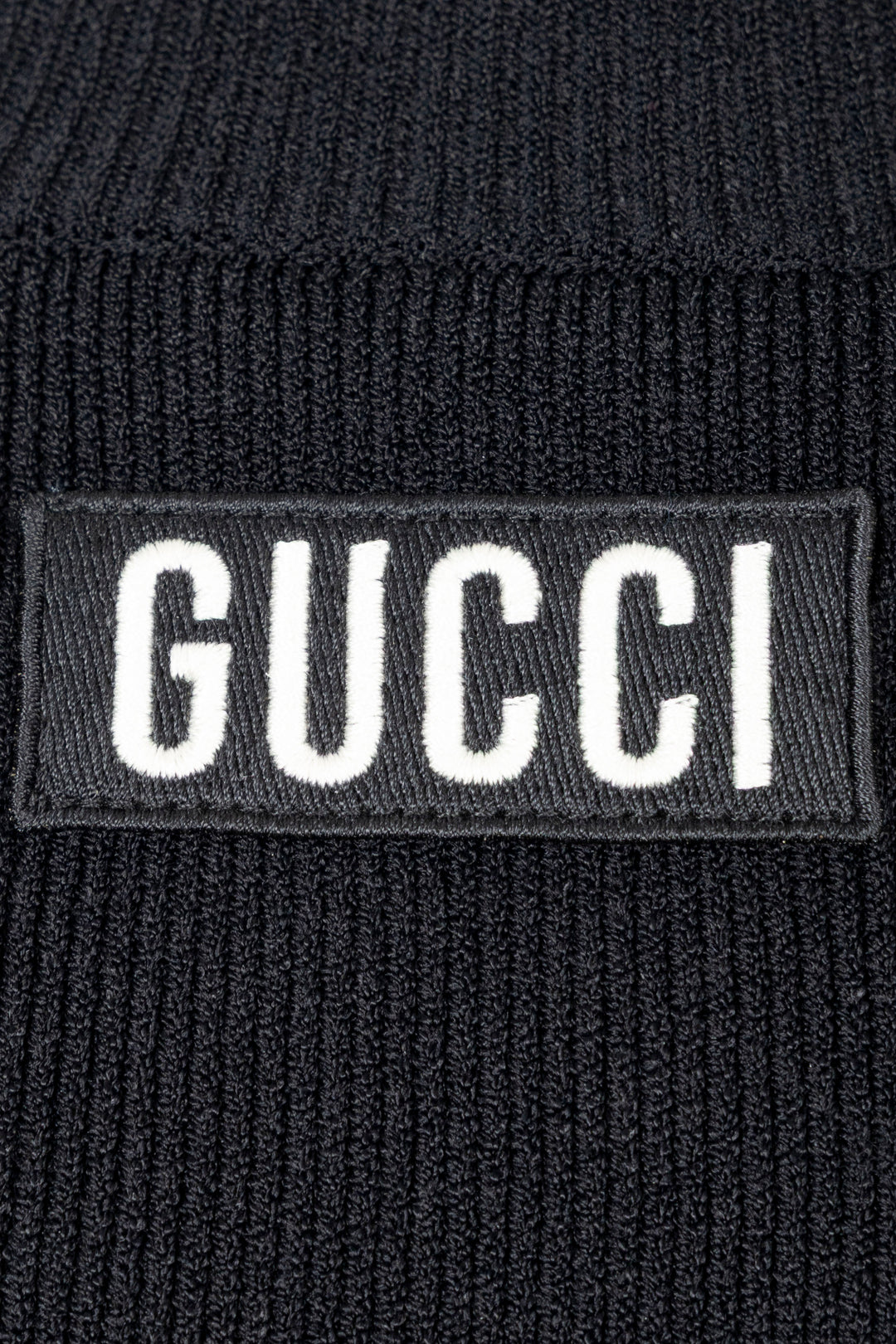 GUCCI Pull à Col Roulé Maille Noir
