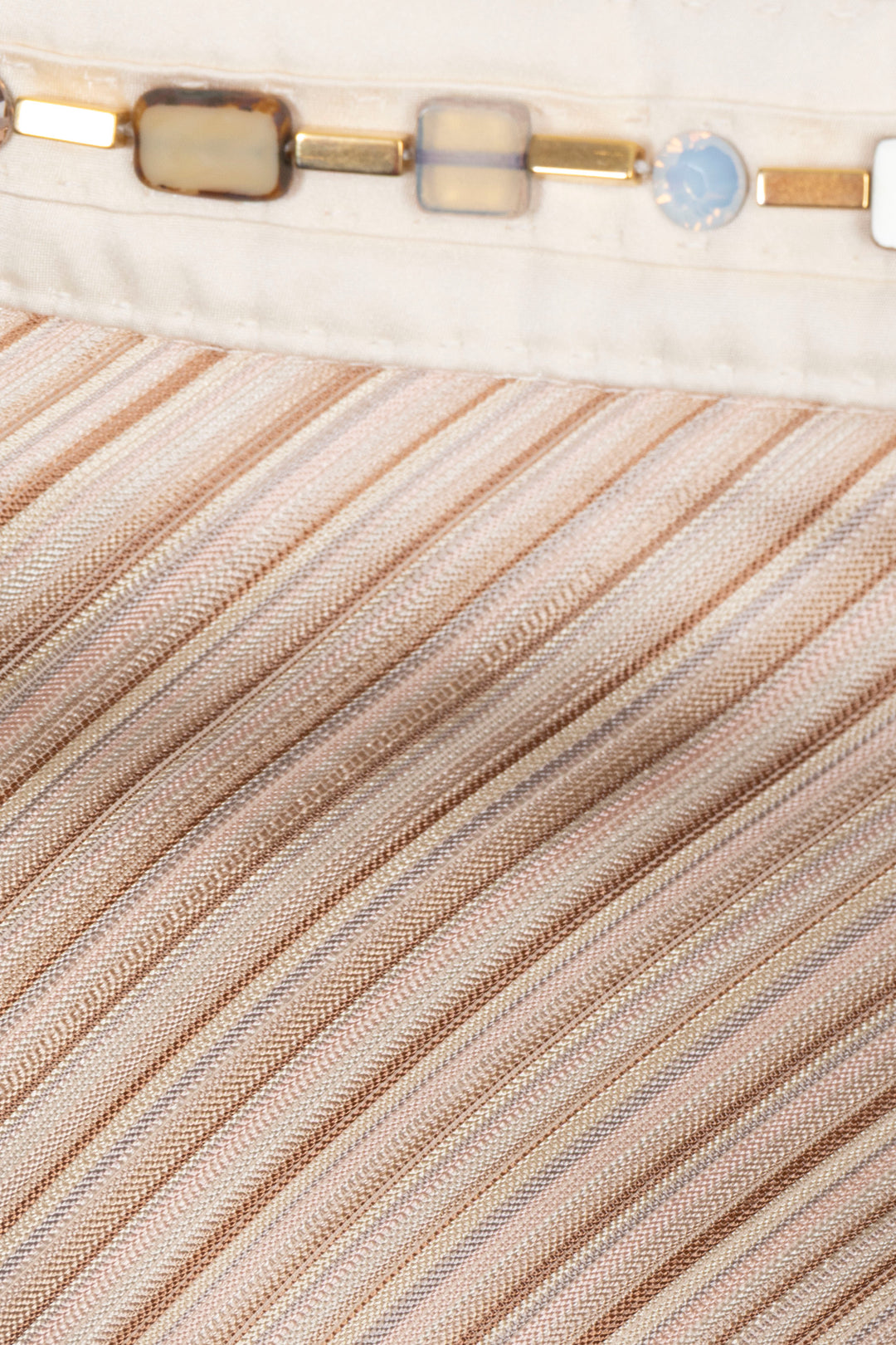 LOUIS VUITTON Jupe Soie Coton Ornée