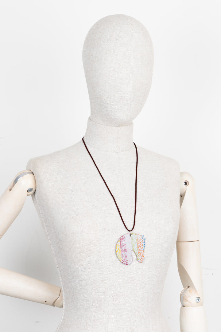 HERMÈS Tattersall GM Necklace Enamel