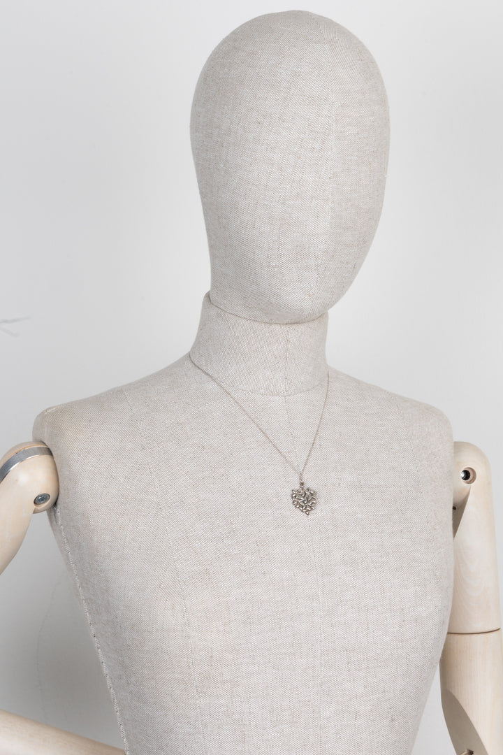 TIFFANY&CO. Olive Leaf Paloma Picasso Necklace Sterling Silver