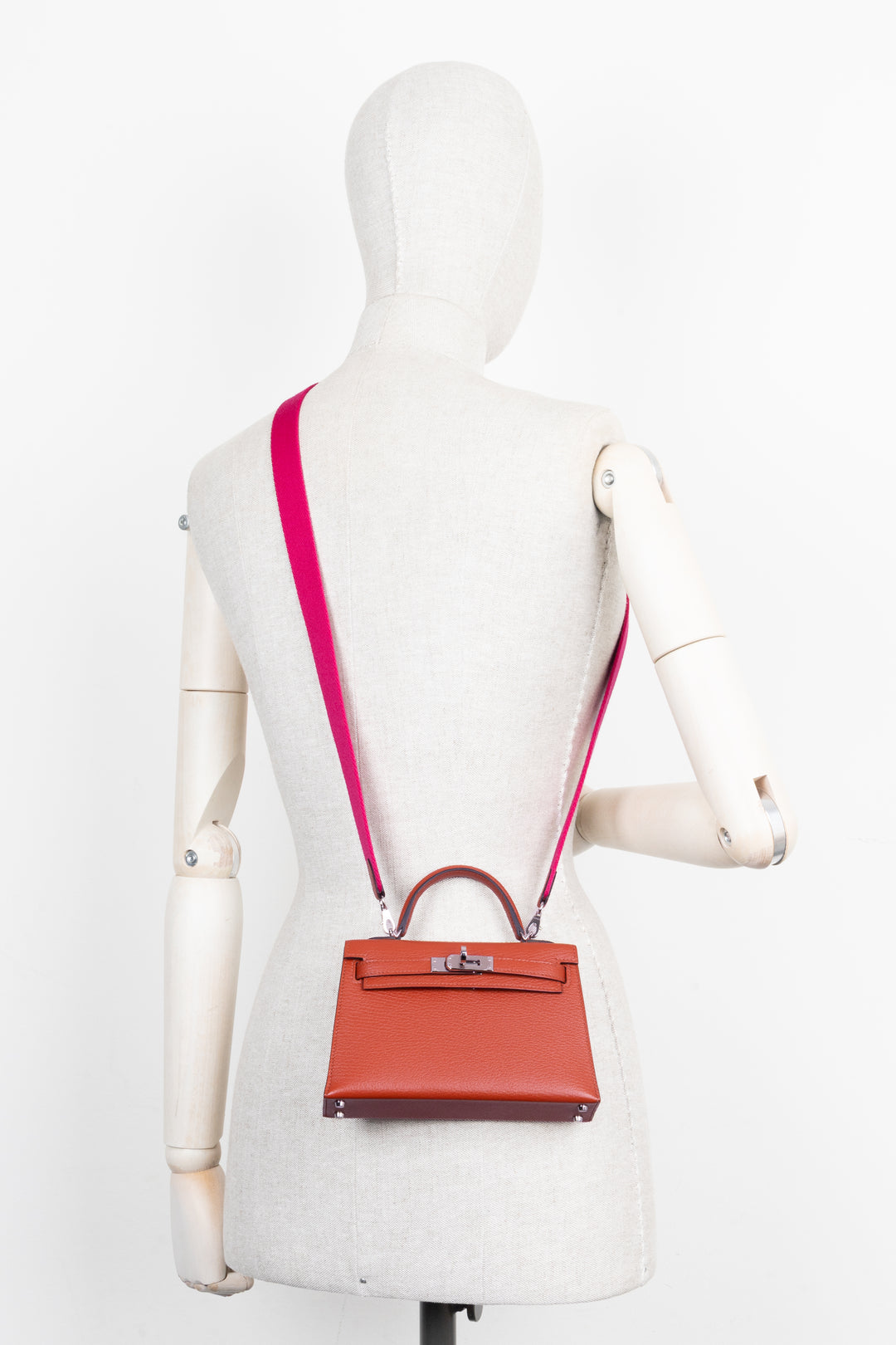 HERMÈS Mini Kelly Chévre Terre Battue