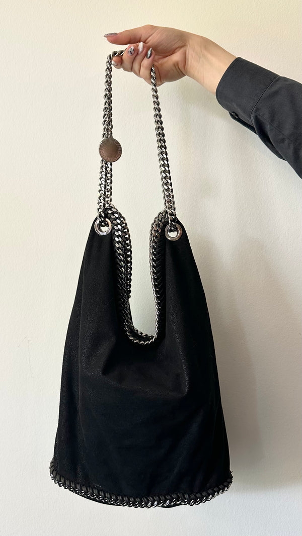 STELLA MCCARTNEY Falabella Hobo Bag Black