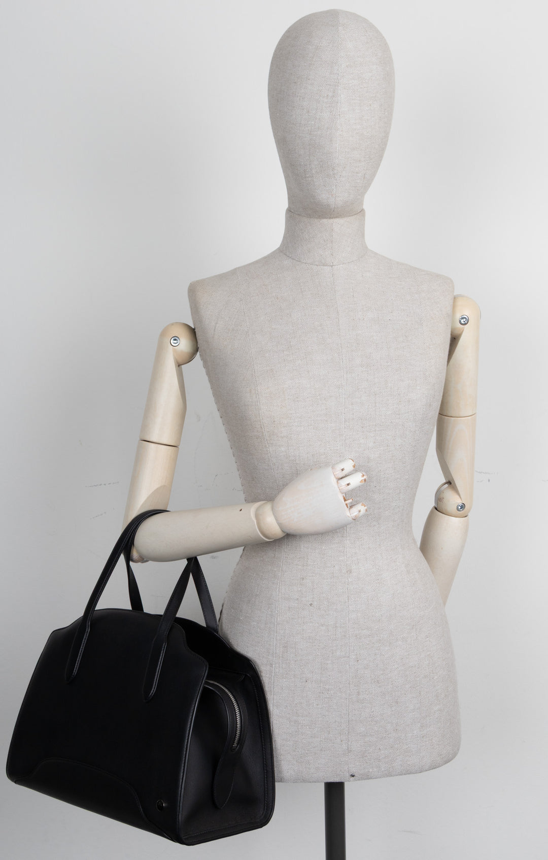LORO PIANA Sac Sesia Moyen Noir
