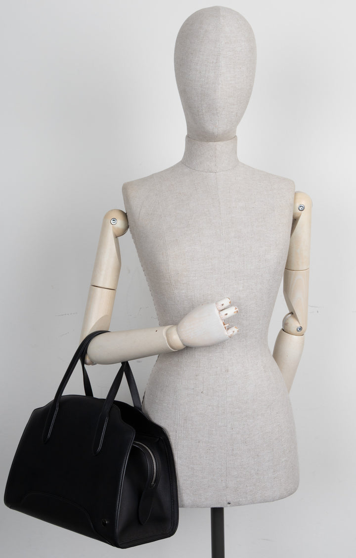 LORO PIANA Sac Sesia Moyen Noir
