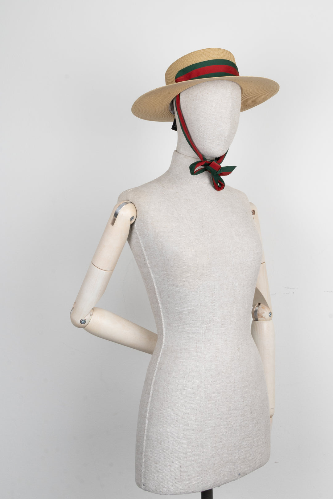 GUCCI Raffia Web Hat