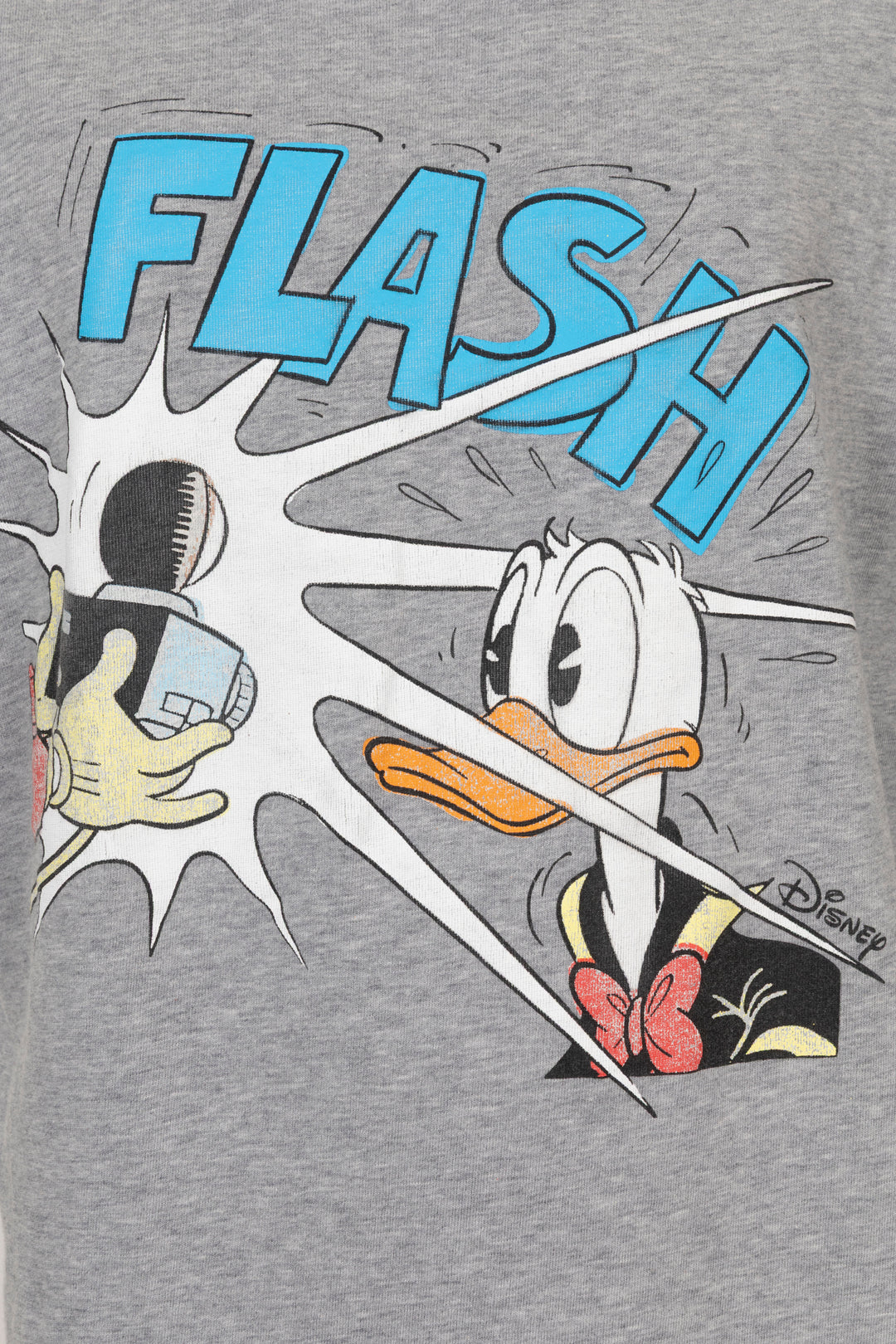 GUCCI x Disney Donald Duck Print T-Shirt Grey