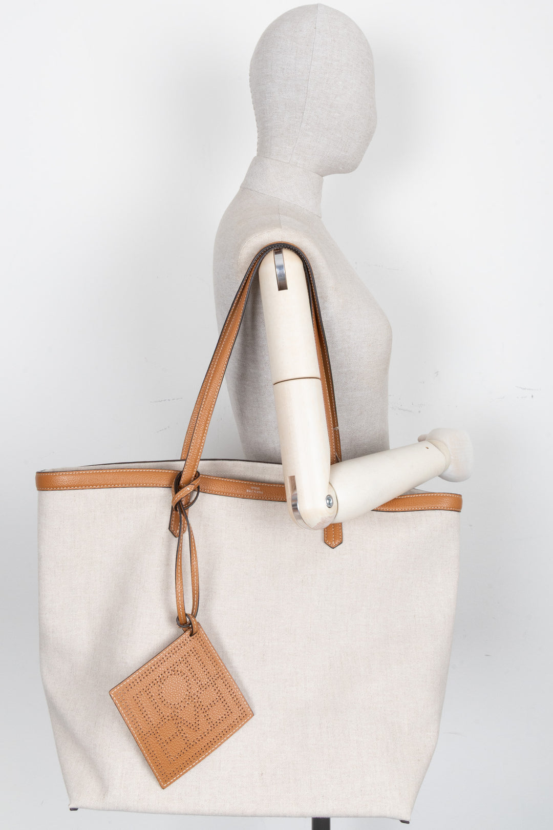 TOTEME Travel Tote Canvas Beige