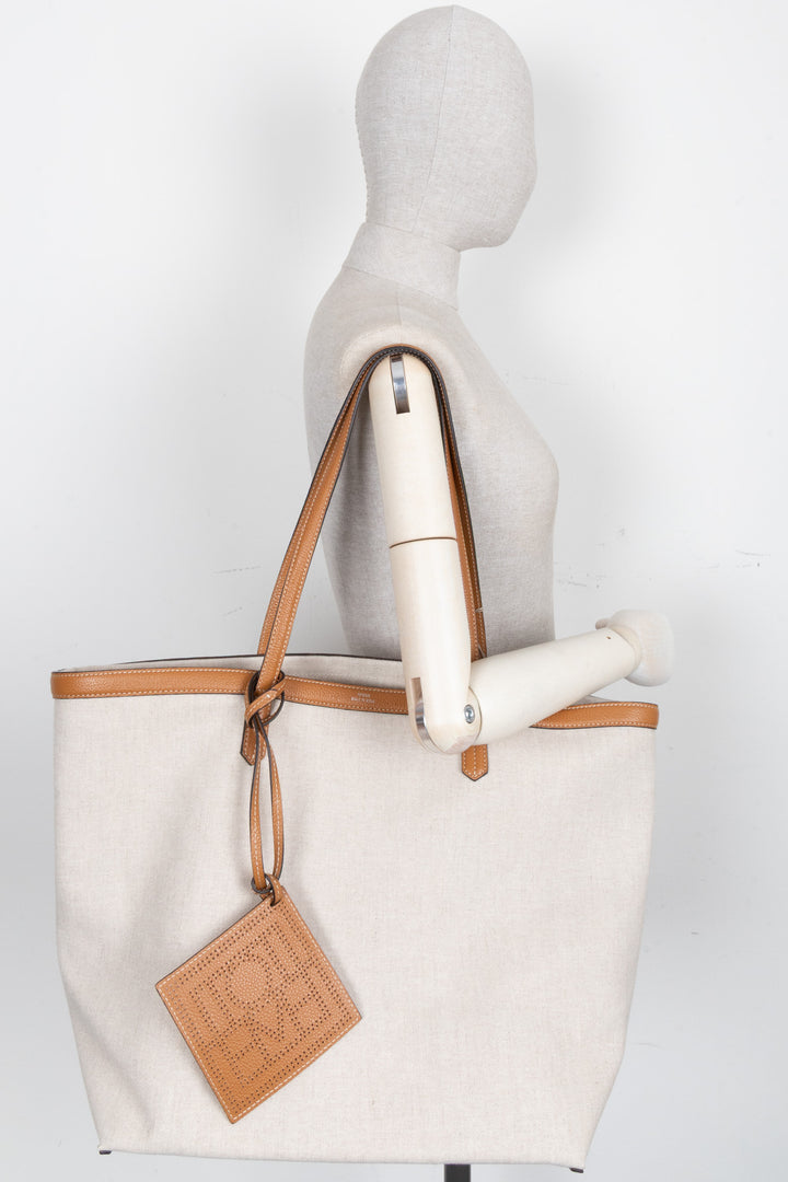 TOTEME Travel Tote Canvas Beige
