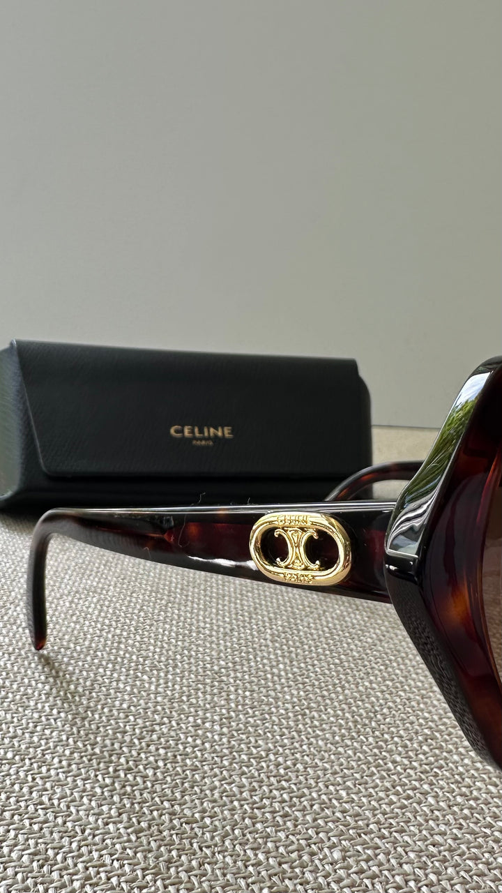CELINE Sunglasses CL40166I Tortoise