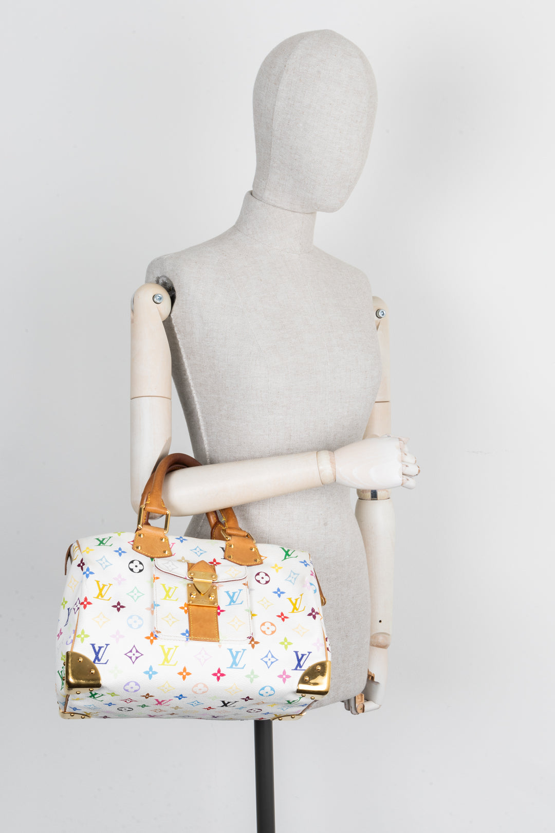 LOUIS VUITTON Speedy Bag 30 Murakami Multicolor