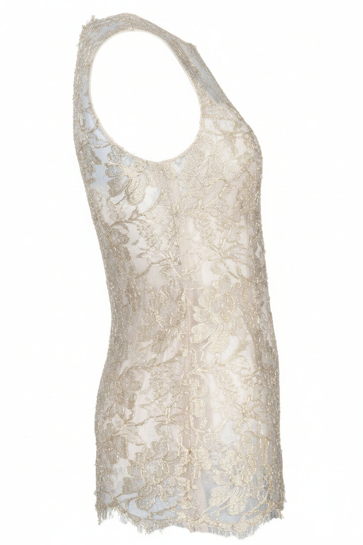 DOLCE&GABBANA Blouse Lace Gold