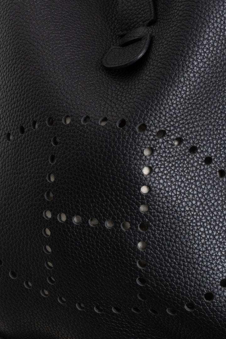 HERMÈS Evelyne III PM Clemence Noir