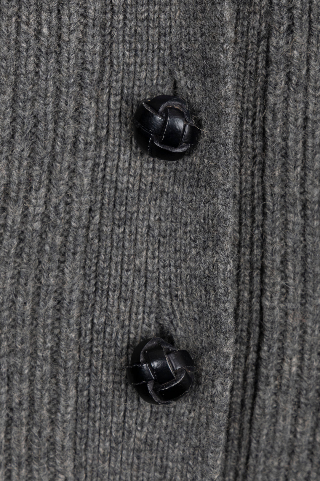 SAINT LAURENT 2022 Knit Cardigan Camel Hair Grey