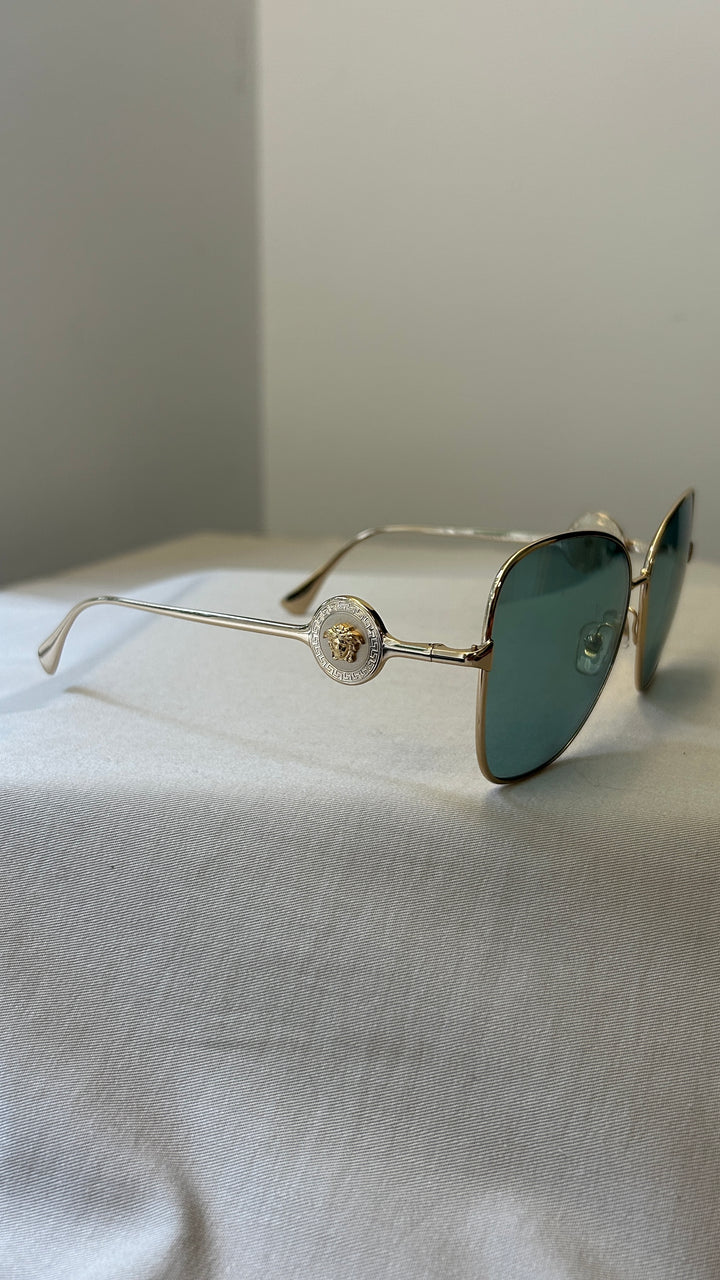VERSACE Medusa Sunglasses 2256 Gold