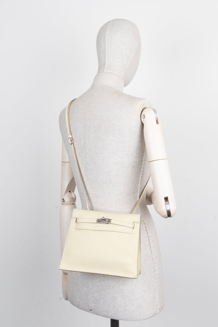 HERMÈS Kelly Danse II Swift Jaune Milton