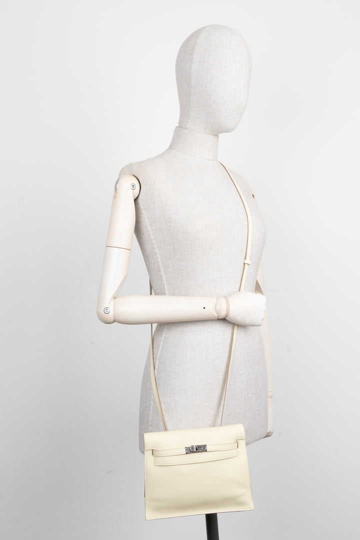 HERMÈS Kelly Danse II Swift Jaune Milton