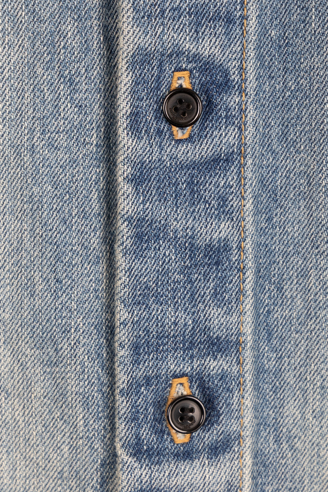 SAINT LAURENT 2023 Cassandre Overshirt Denim