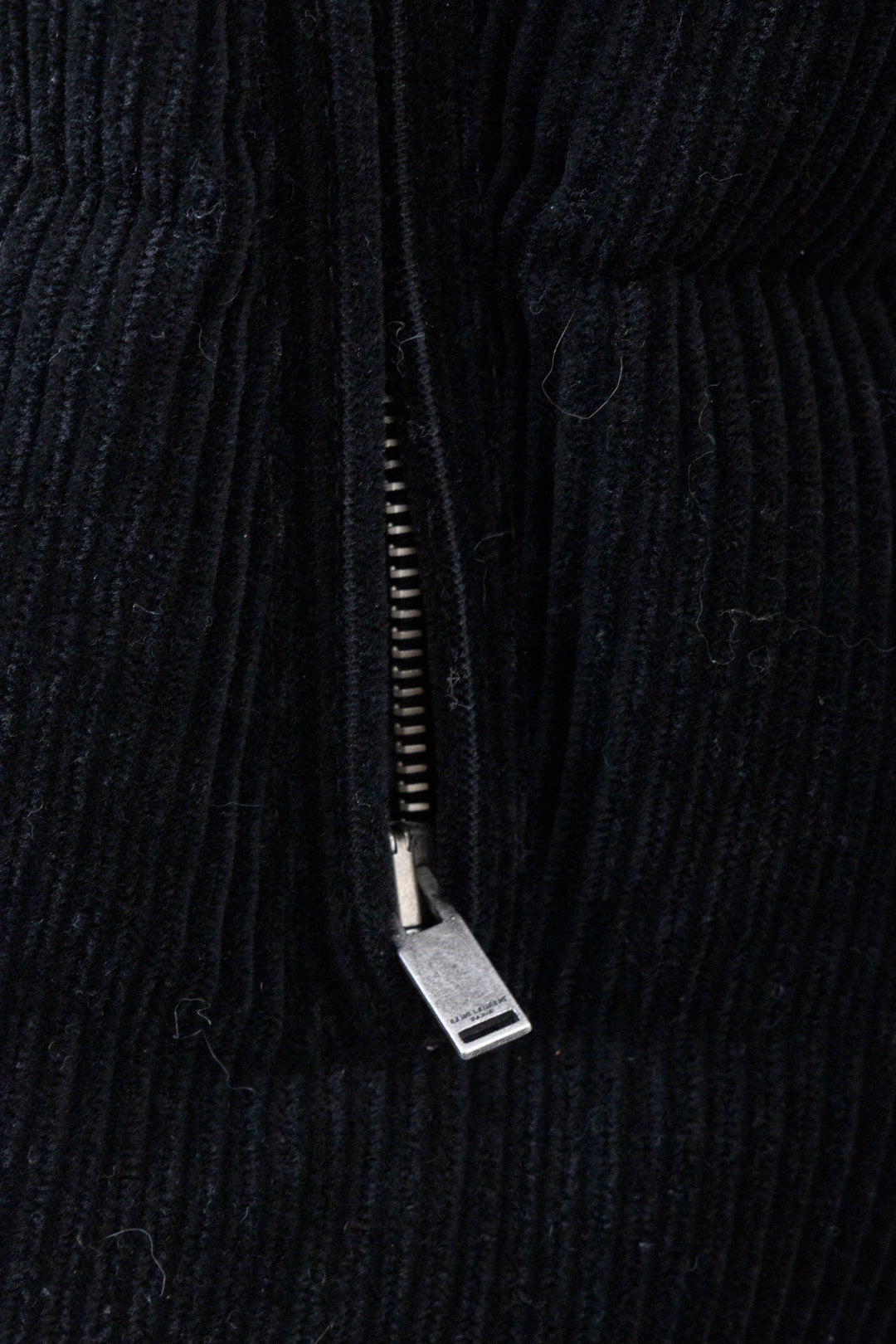 SAINT LAURENT 2021 Cordurouy Down Jacket Black