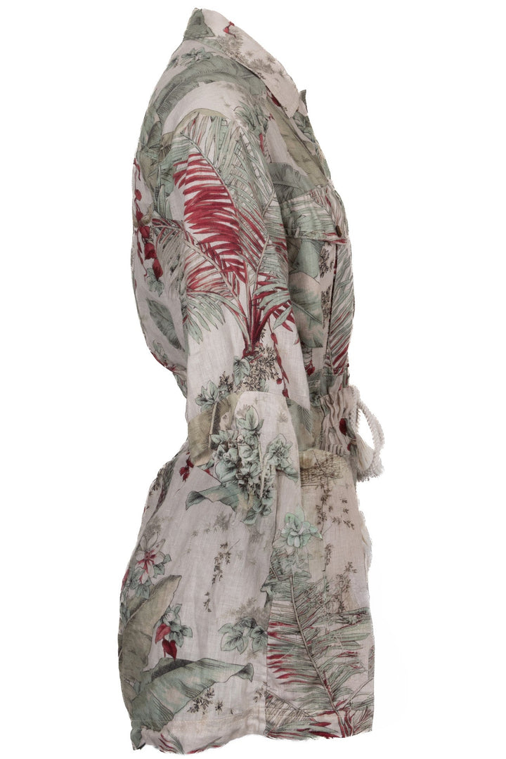 ZIMMERMANN Jungle Print Playsuit Multicolor