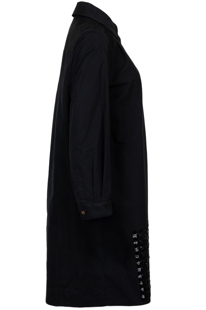 LOUIS VUITTON Sequins Dress Black
