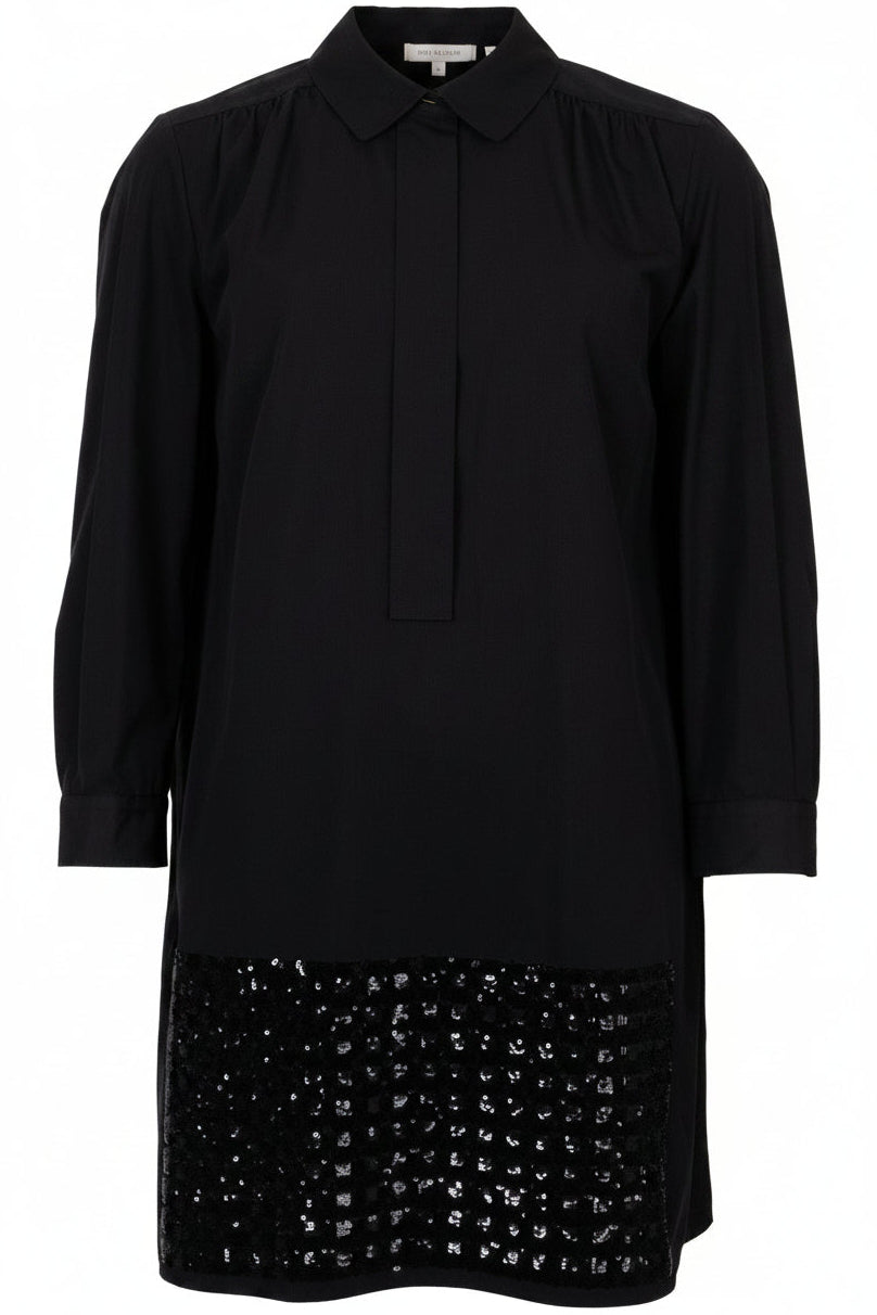 LOUIS VUITTON Sequins Dress Black