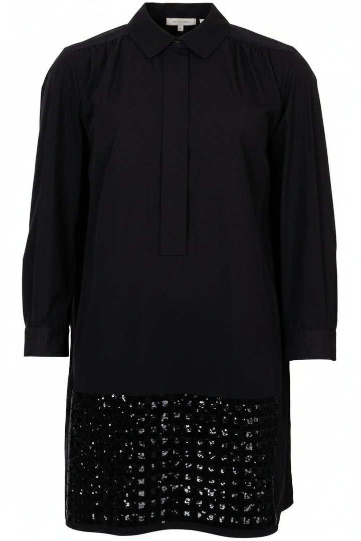 LOUIS VUITTON Sequins Dress Black