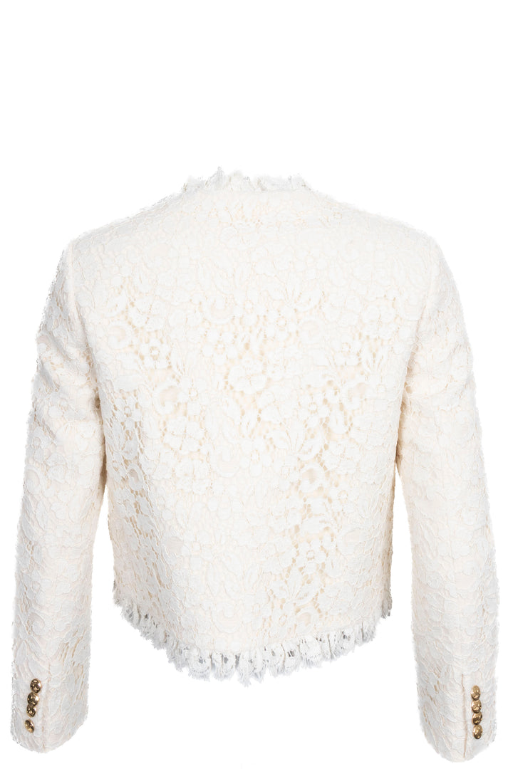 CELINE Icone Jacket Coton Lace Cream