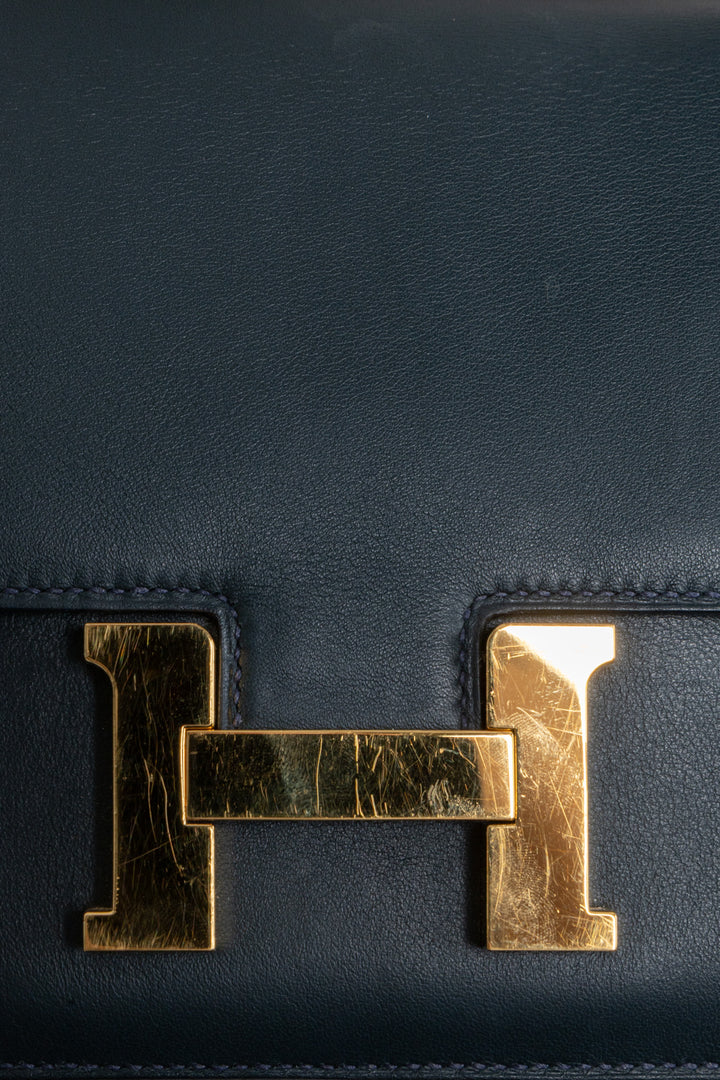 HERMÈS Mini Constance 18 Swift Vert Cypress