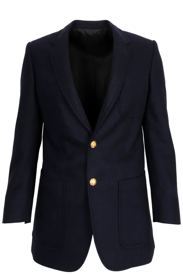 CELINE Colonne Jacket  Cashmere Navy