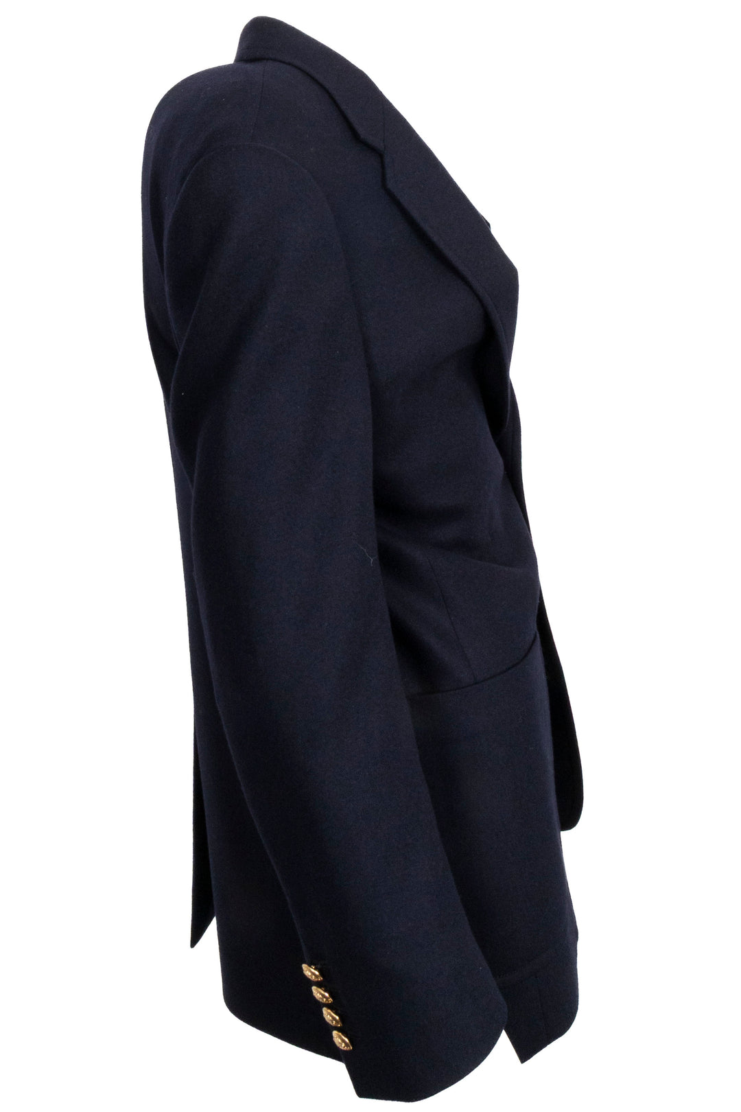 CELINE Colonne Jacket  Cashmere Navy