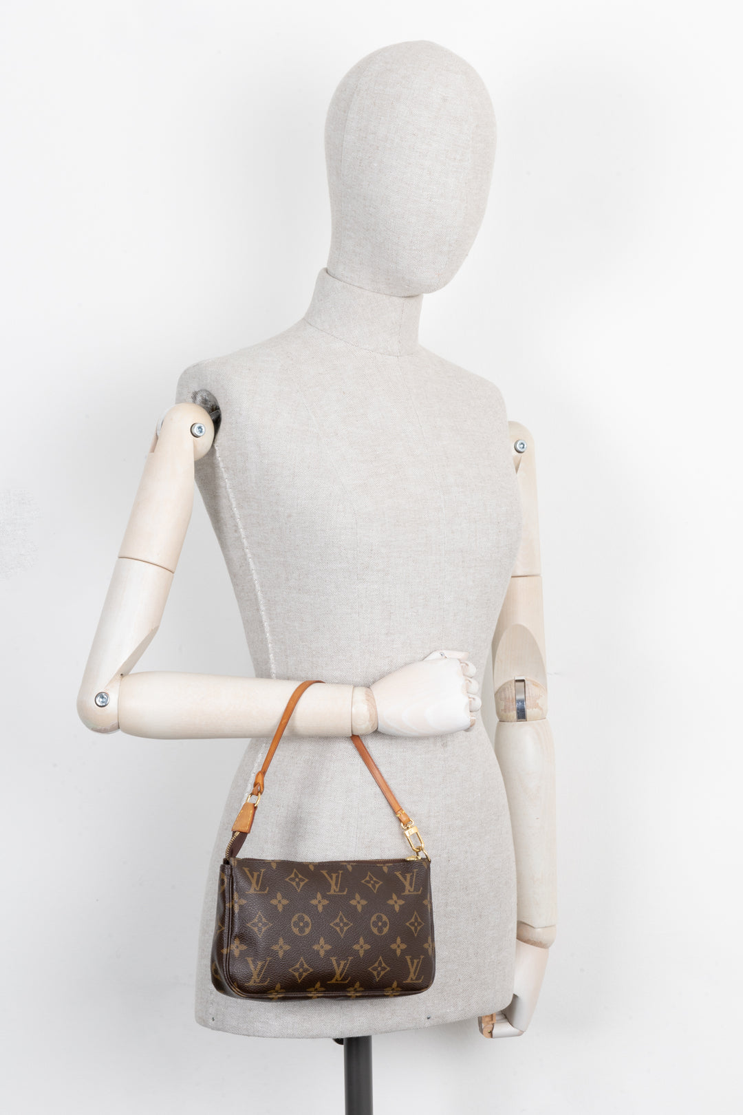 LOUIS VUITTON Pochette Accessories MNG Canvas