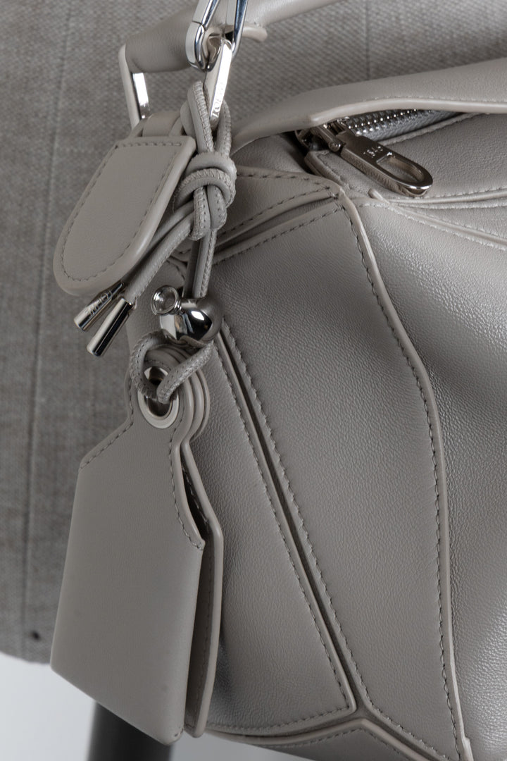 LOEWE Small Puzzle Edge Bag Nappa Grey