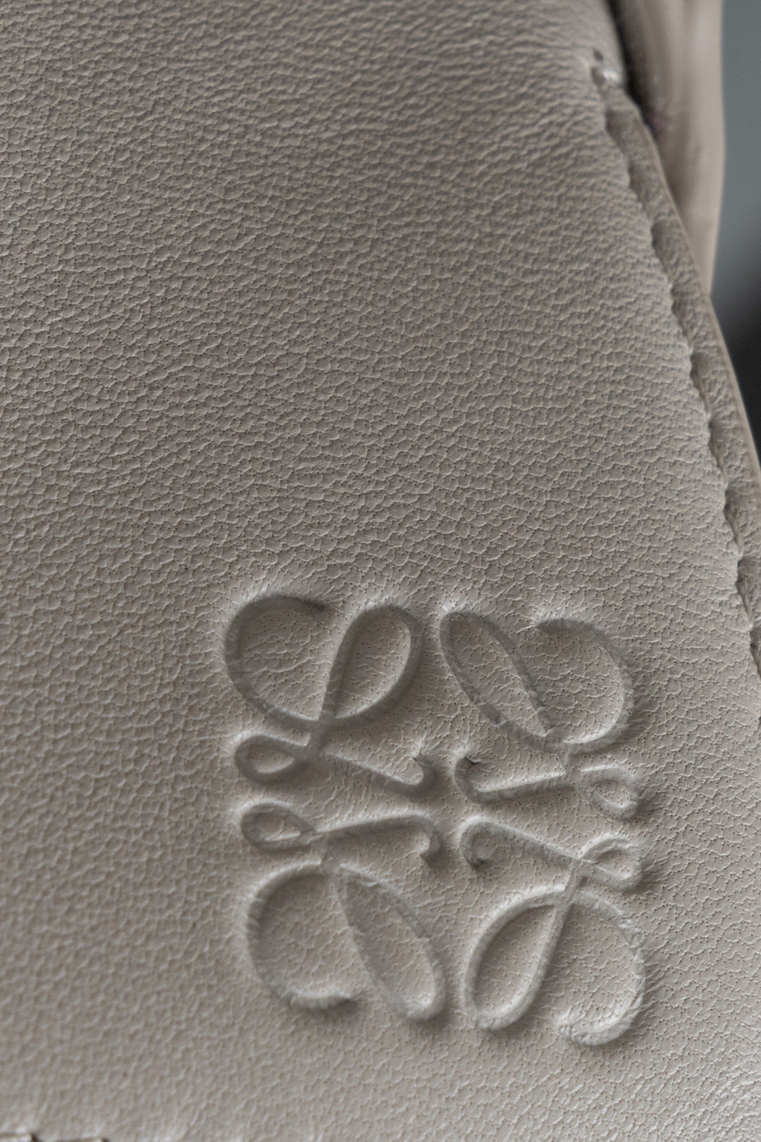 LOEWE Small Puzzle Edge Bag Nappa Grey