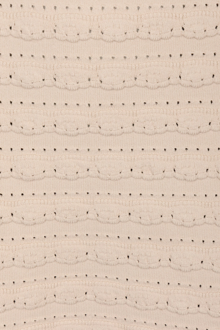 Robe midi ALAÏA beige