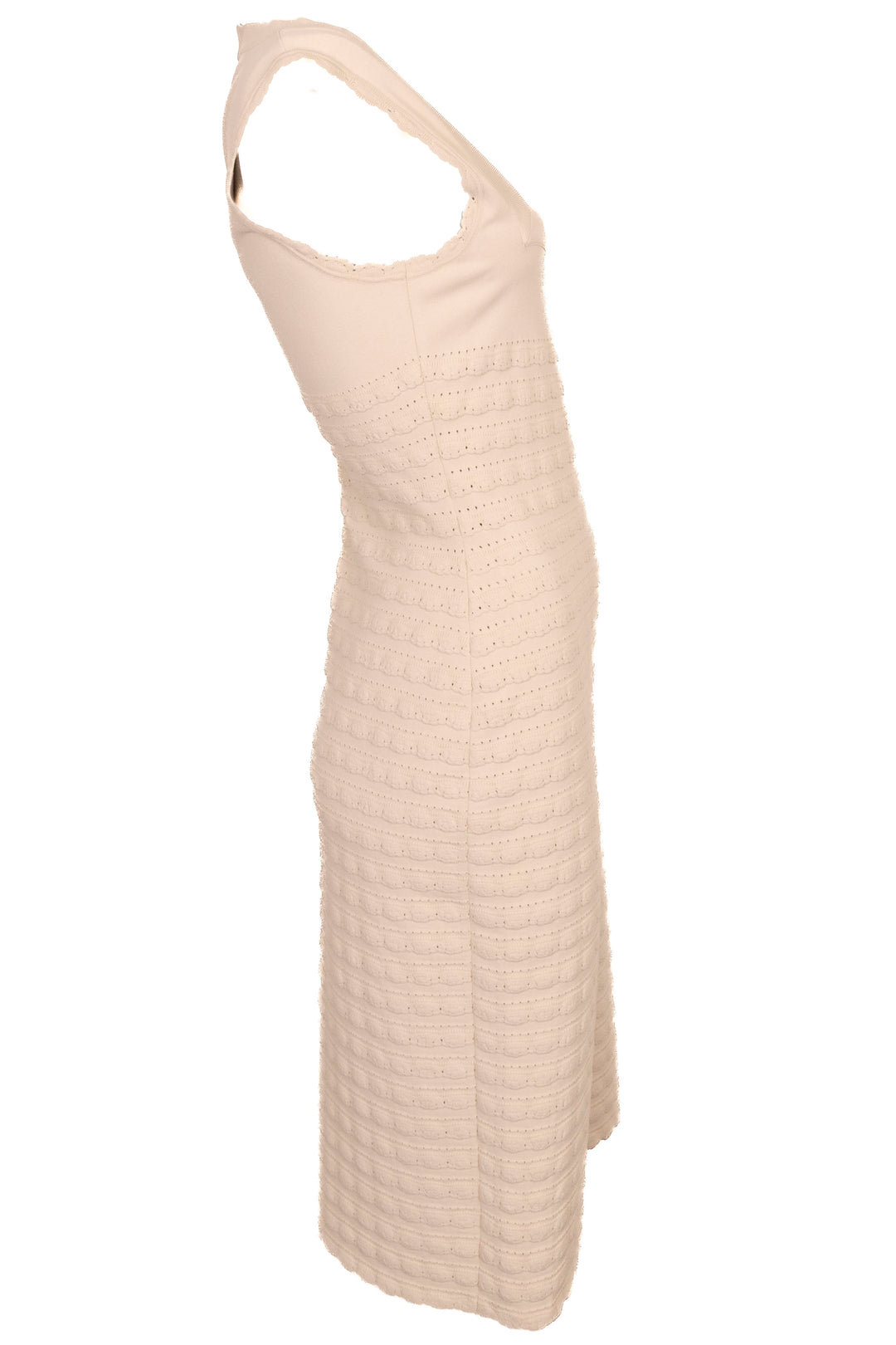 Robe midi ALAÏA beige