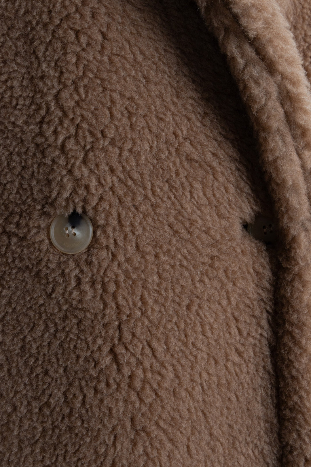 Manteau Teddy Icon MAX MARA couleur camel