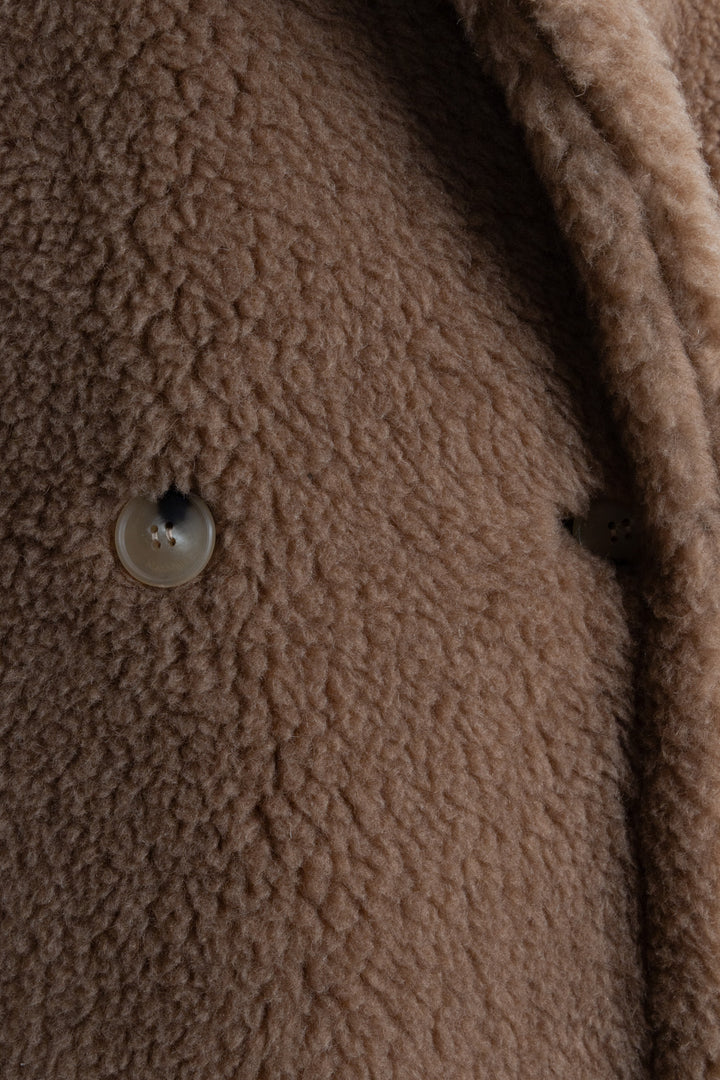 Manteau Teddy Icon MAX MARA couleur camel
