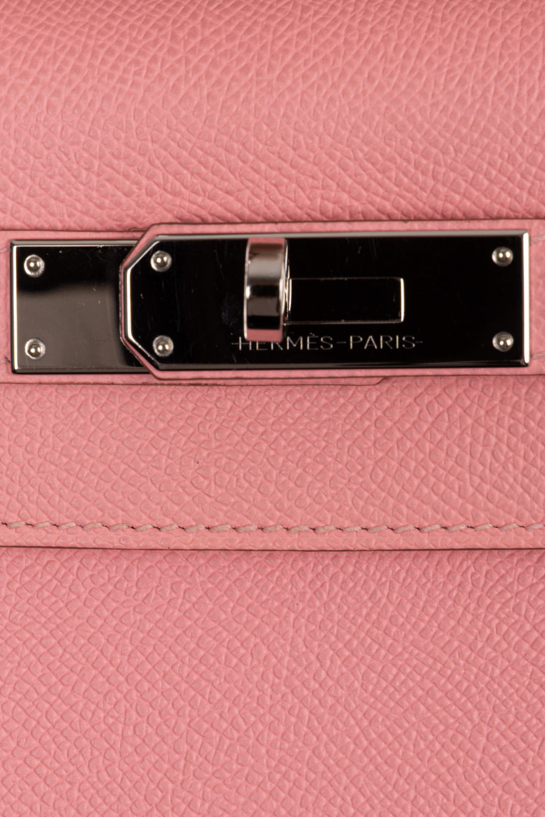 HERMÈS Kelly 28 Sellier Epsom Rose Confetti