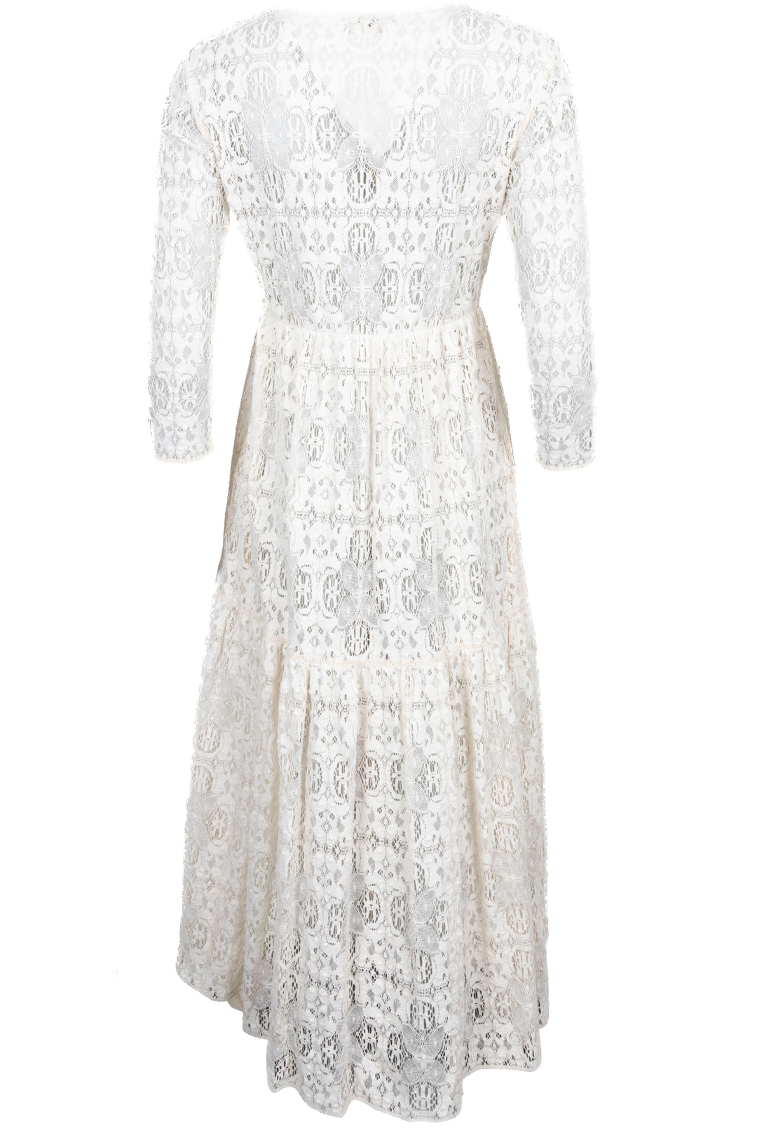 Robe CELINE Dentelle Beige