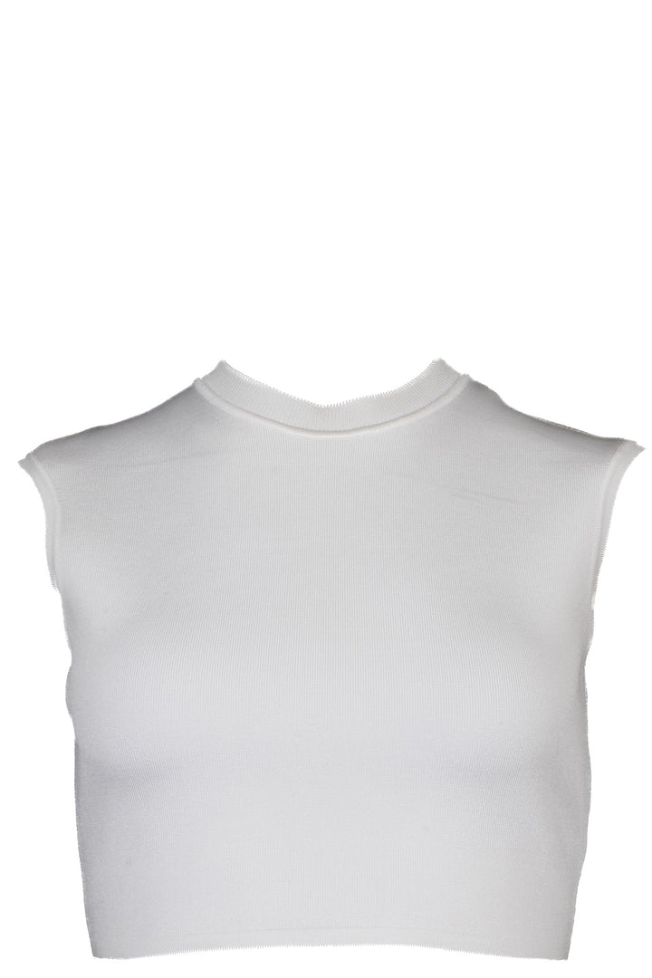 HERMÈS Cropped Tank Top White