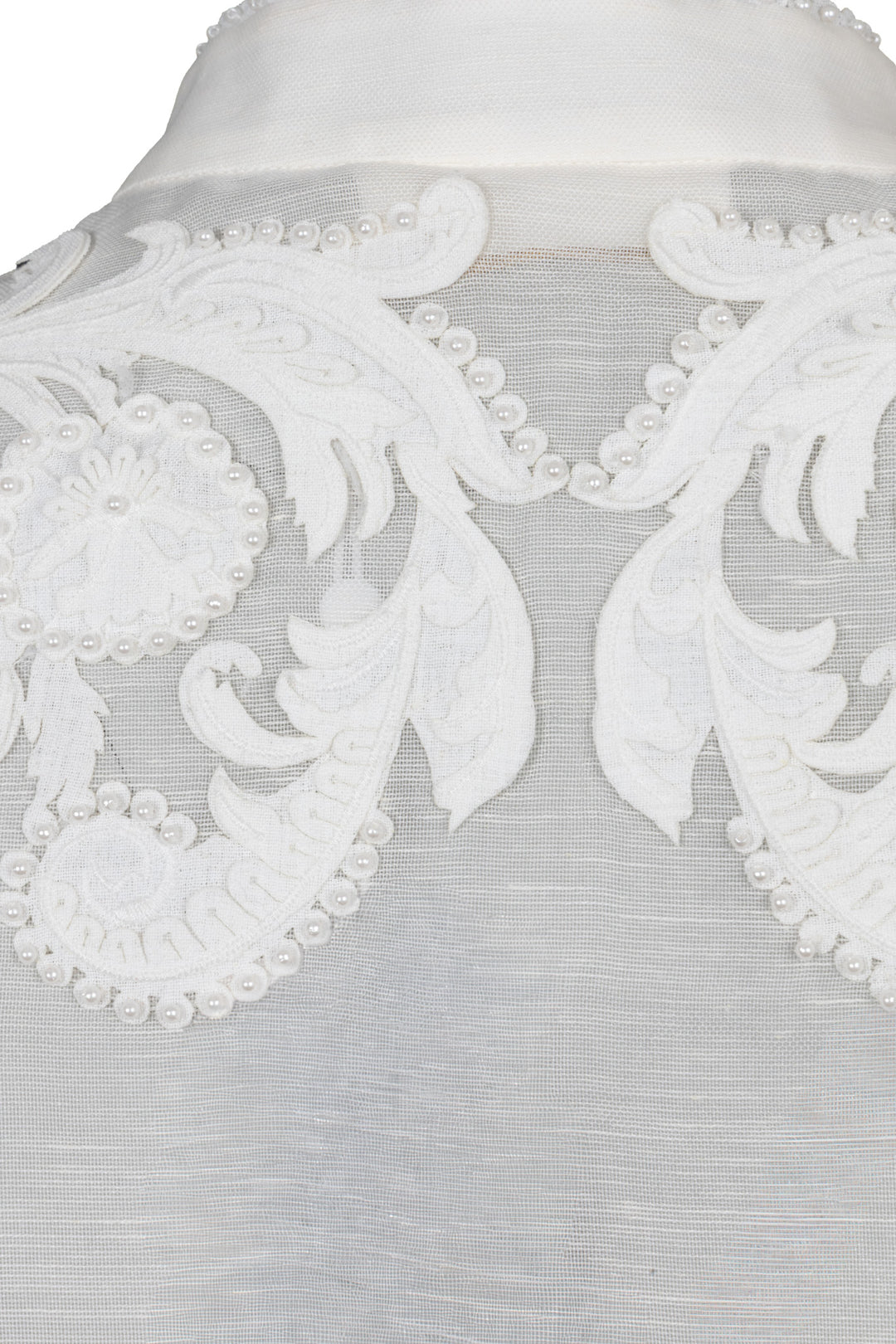 ZIMMERMANN Chemisier appliqué Wonderland Lin Soie