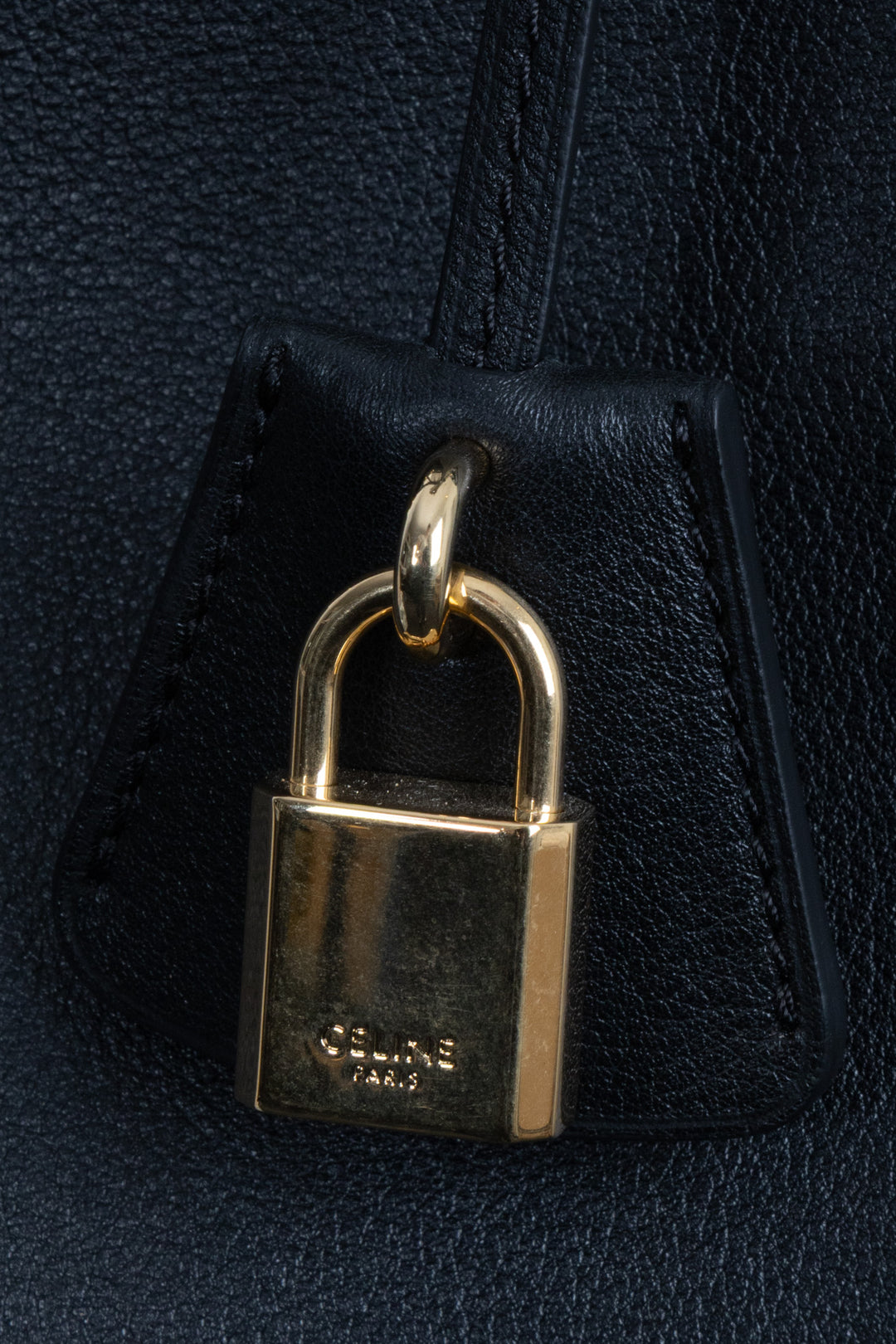 CELINE Teen Conti Bag Black