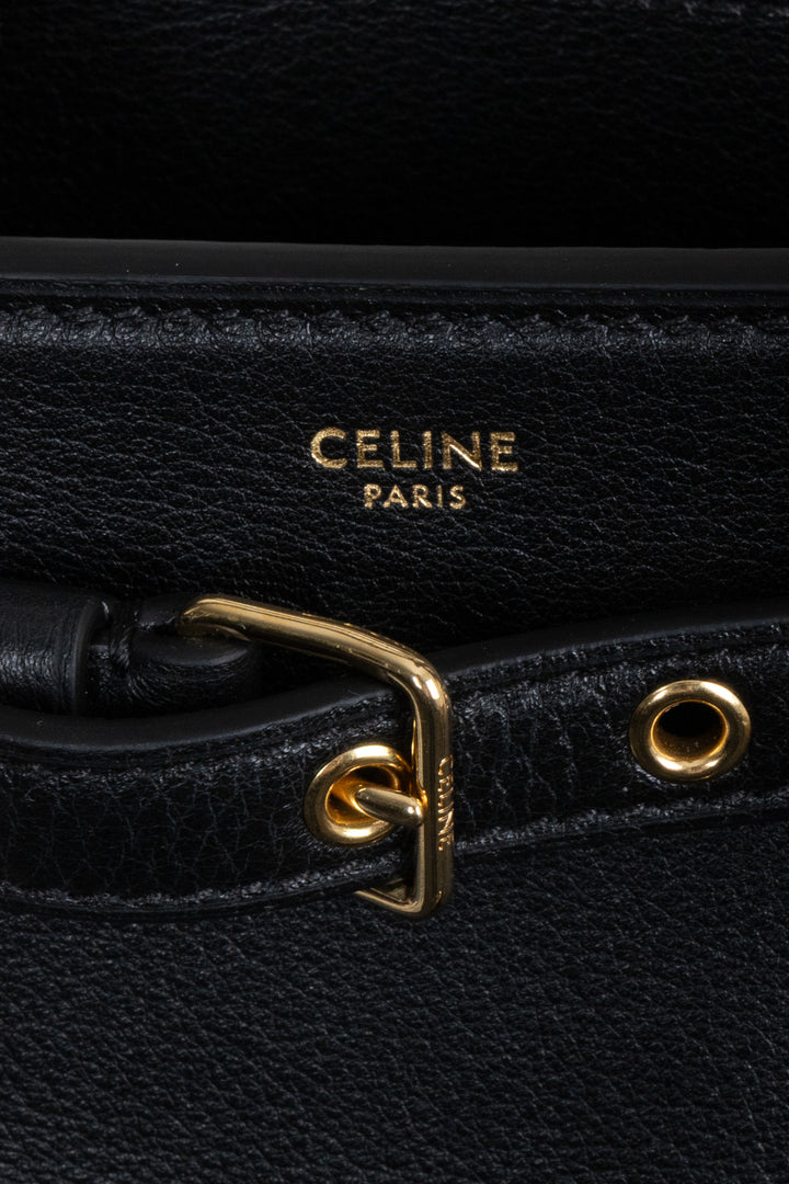 CELINE Teen Conti Bag Black