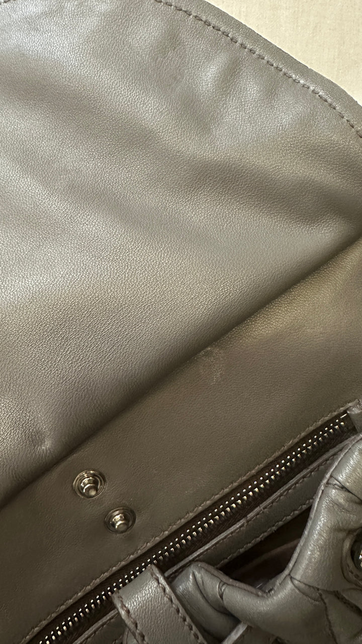 MIUMIU Matelasse Crossbody Bag Grey