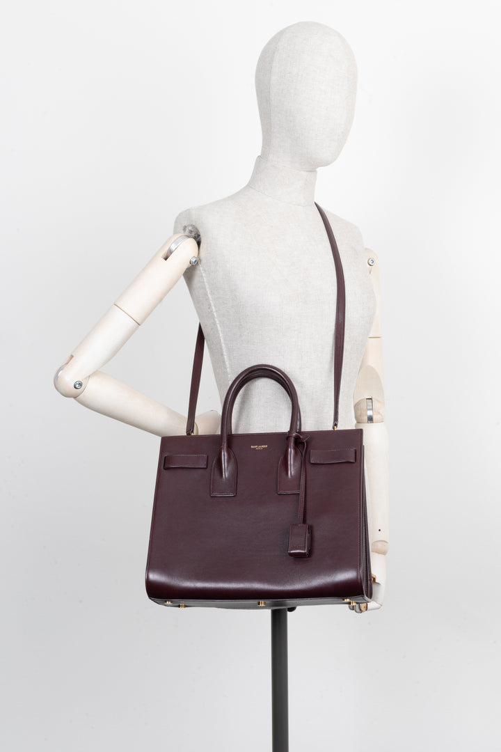 SAINT LAURENT Sac De Jour Small Bordeaux