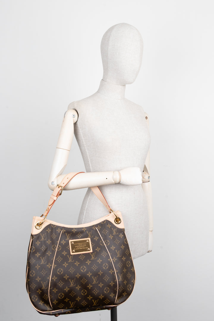 LOUIS VUITTON Galleria PM Hobo Bag MNG Canvas